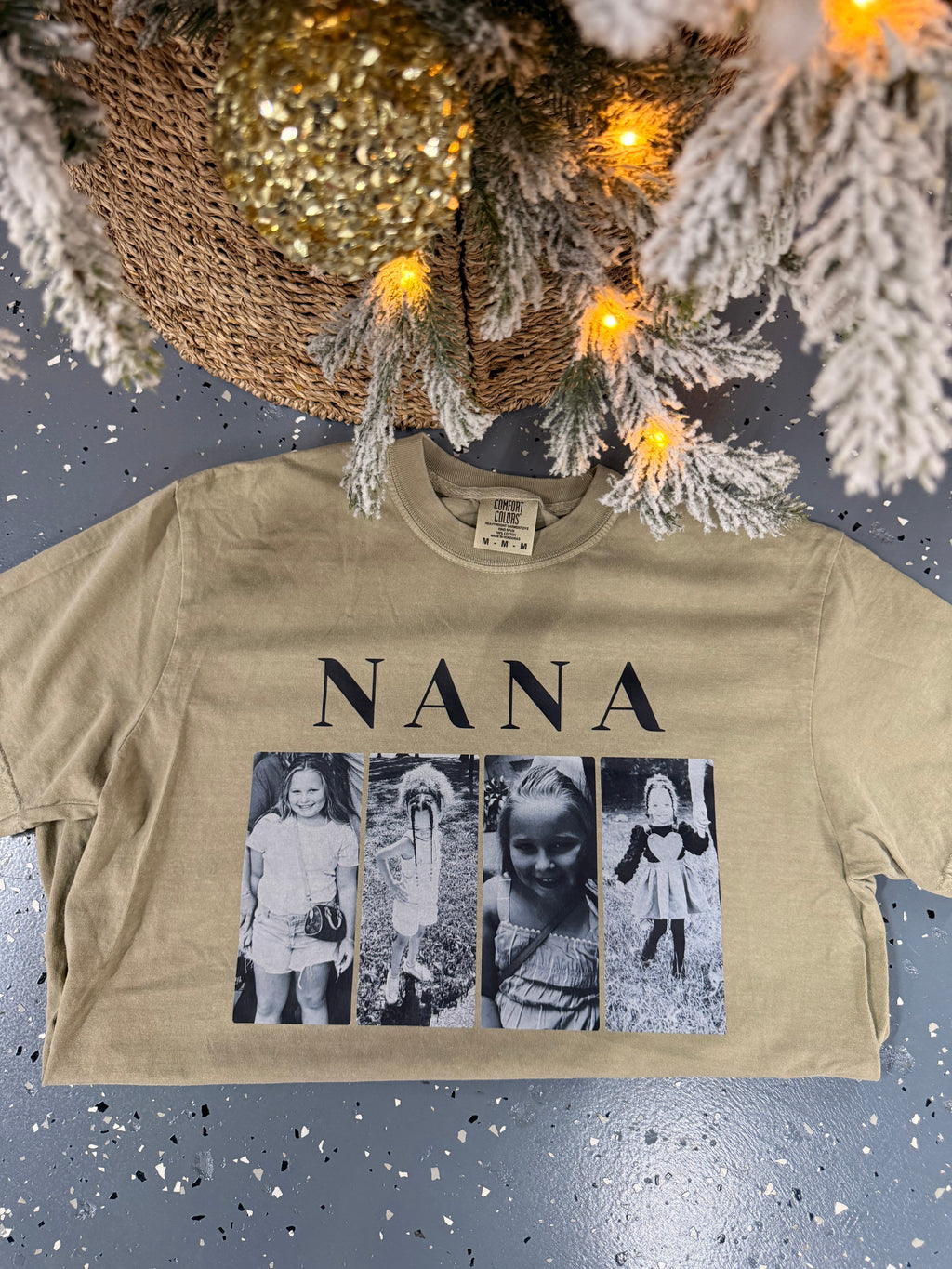 Custom Grandma Photo Shirt