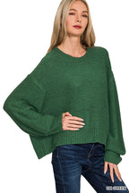 Katie Knit Sweater - Forest