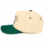 HAPPY CAMPER Embroidered Two Tone Trucker Hat