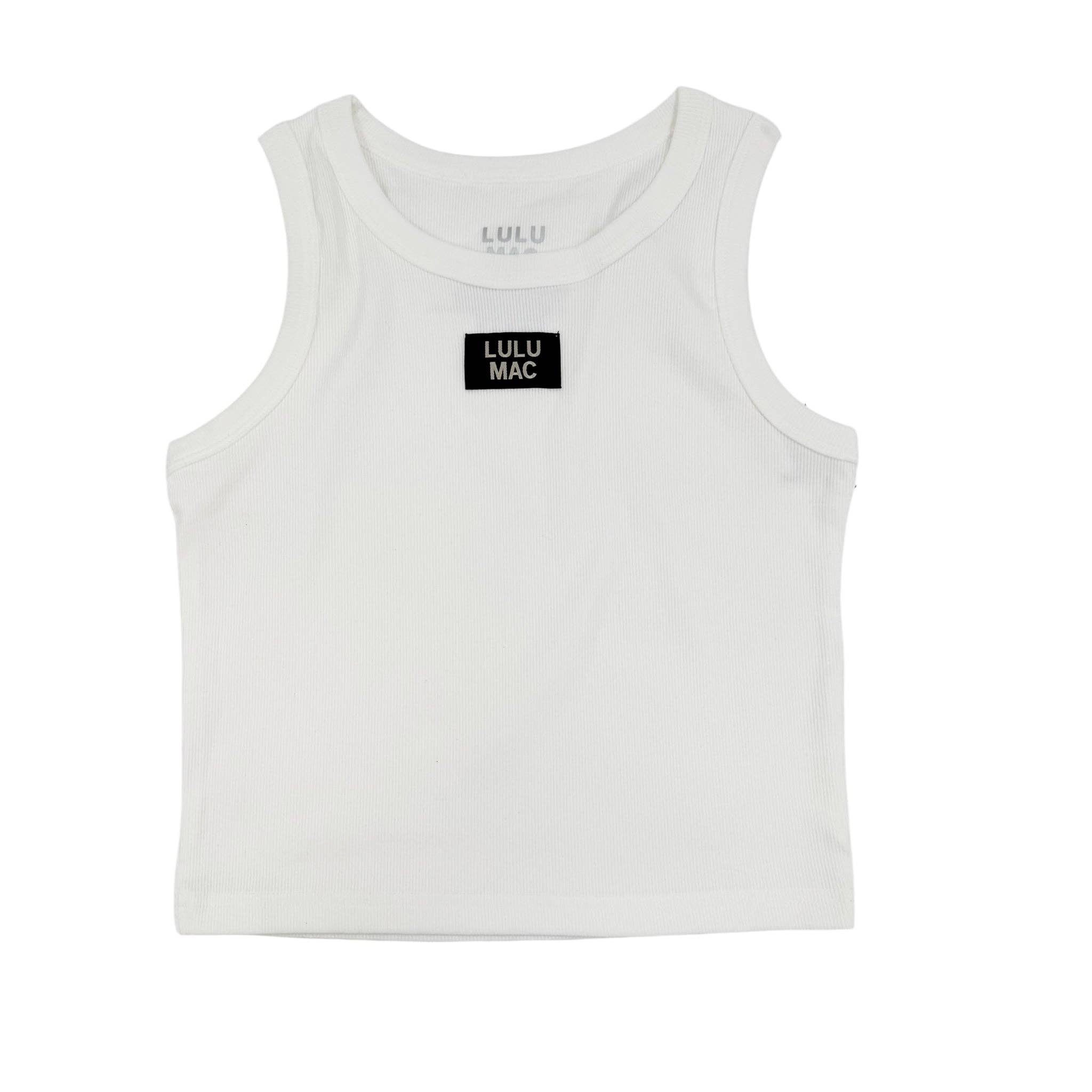 LULU MAC OG TANK -WHITE
