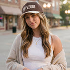 COFFEEGRL Embroidered Trucker Hat