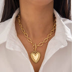HEART TOGGLE NECKLACE