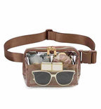 CLEAR CROSS BODY SLING MESSENGER FANNY PACK