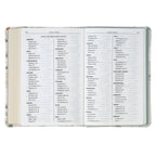 KJV Bible Compact Faux Leather HC Floral Printed Ps 23:3
