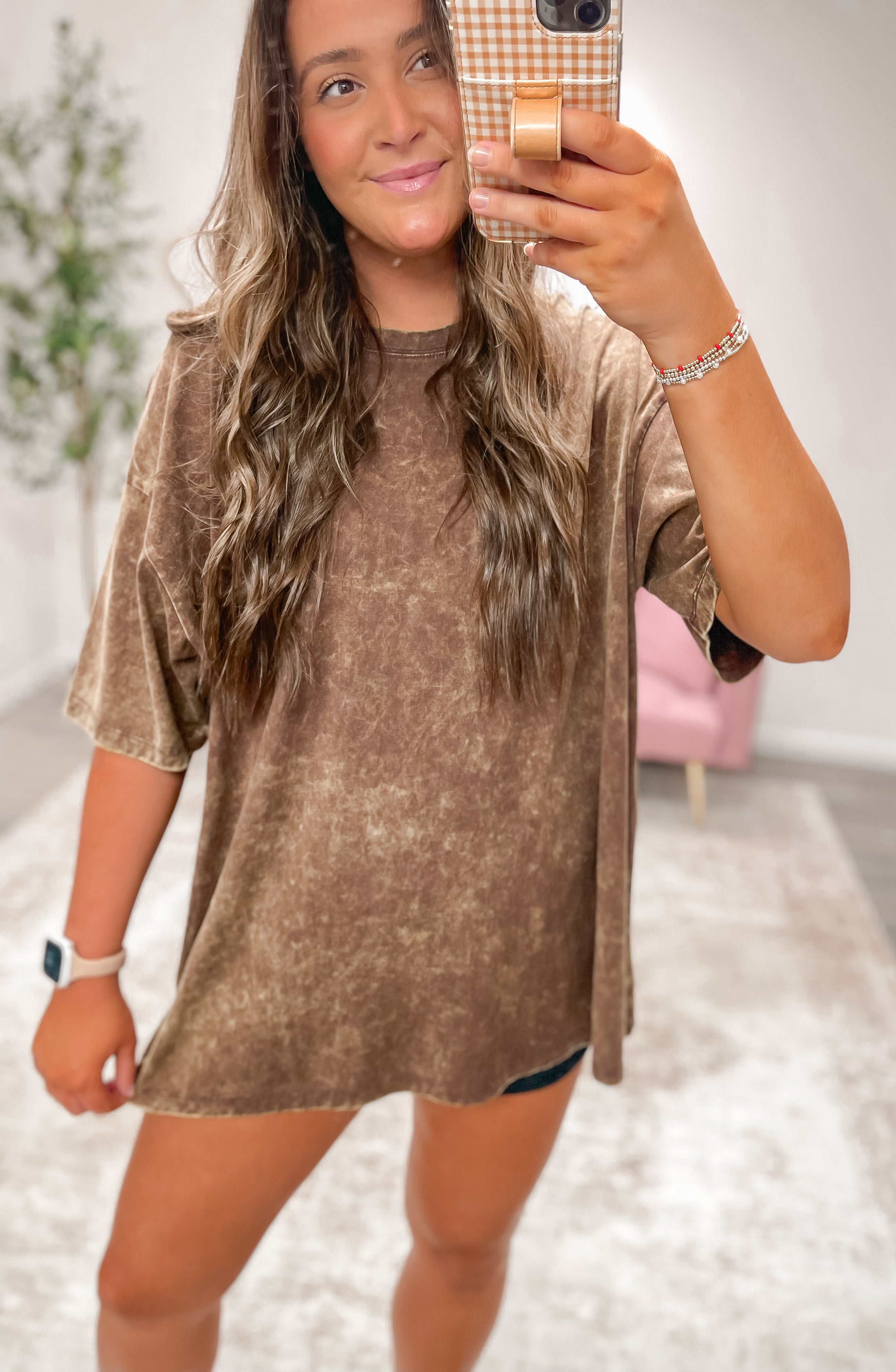 Oversized Mineral Wash Tee