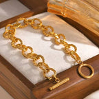 18K STAINLESS STEEL TARNISH FREE CHAIN BRACELET