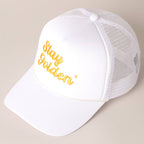 Stay Golden Trucker Hat
