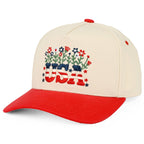 Floral USA Trucker Hat