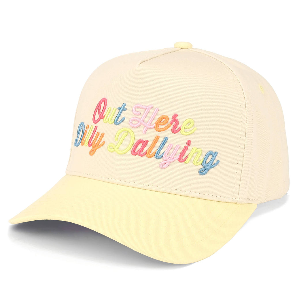 DILLY DALLYING Two Tone Trucker Hat