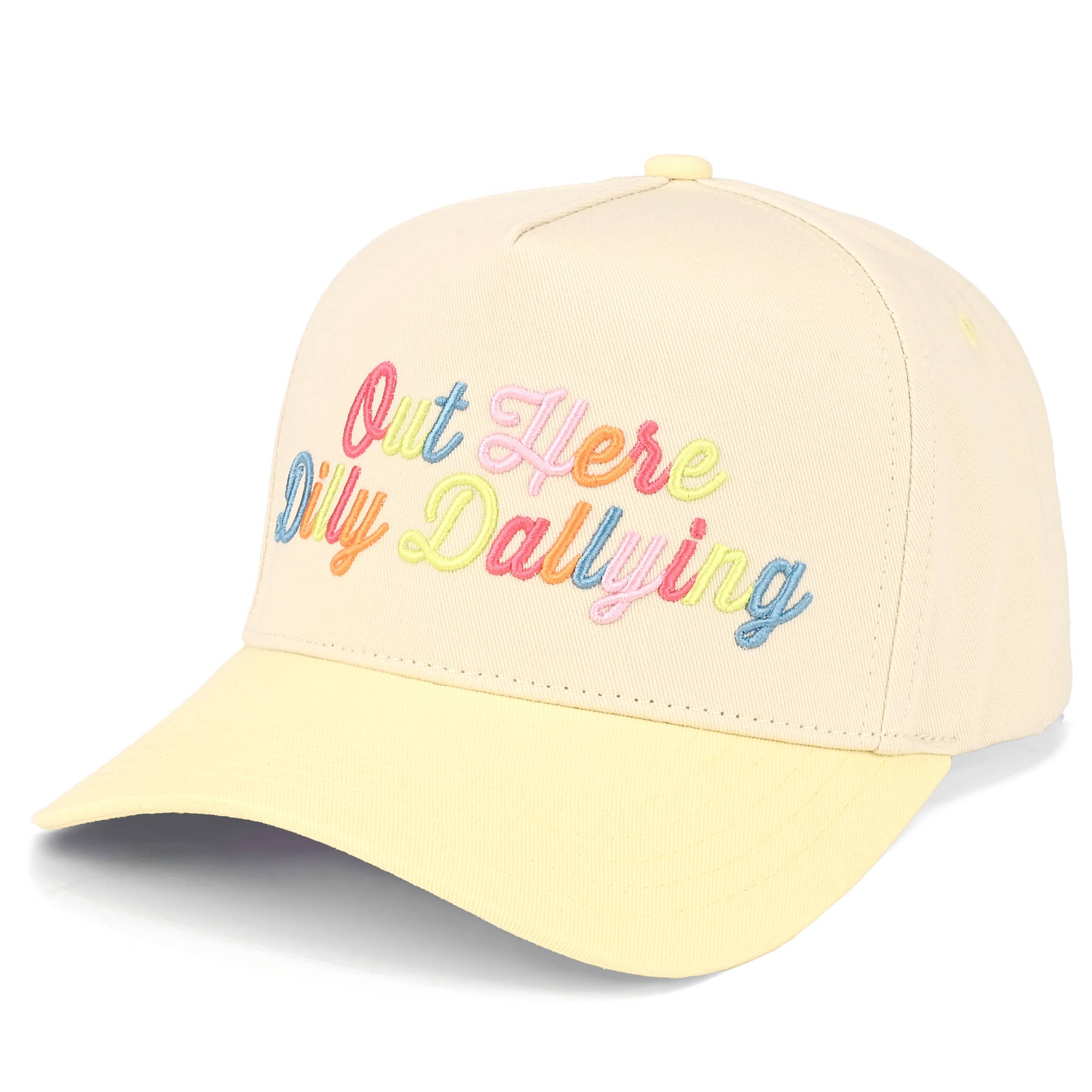 DILLY DALLYING Two Tone Trucker Hat
