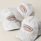 GOD IS GOOD Patch Camo Baseball Cap