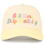 DILLY DALLYING Two Tone Trucker Hat
