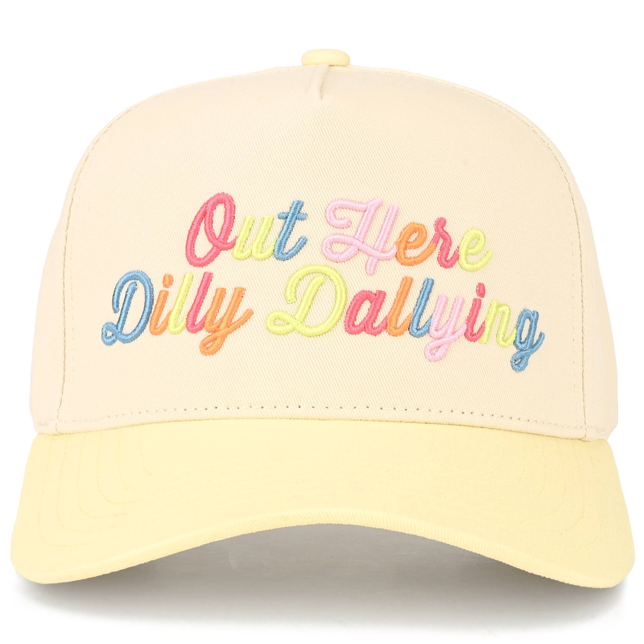 DILLY DALLYING Two Tone Trucker Hat