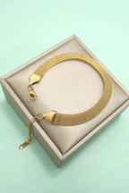 STAINLESS STEEL TARNISH FREE CHUNKY CHAIN BRACELET