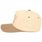 HAPPY CAMPER Embroidered Two Tone Trucker Hat