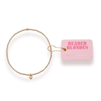 Gold Heart Charm Bracelet