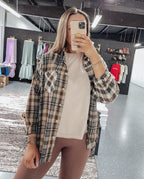 Noelle Flannel - Oat