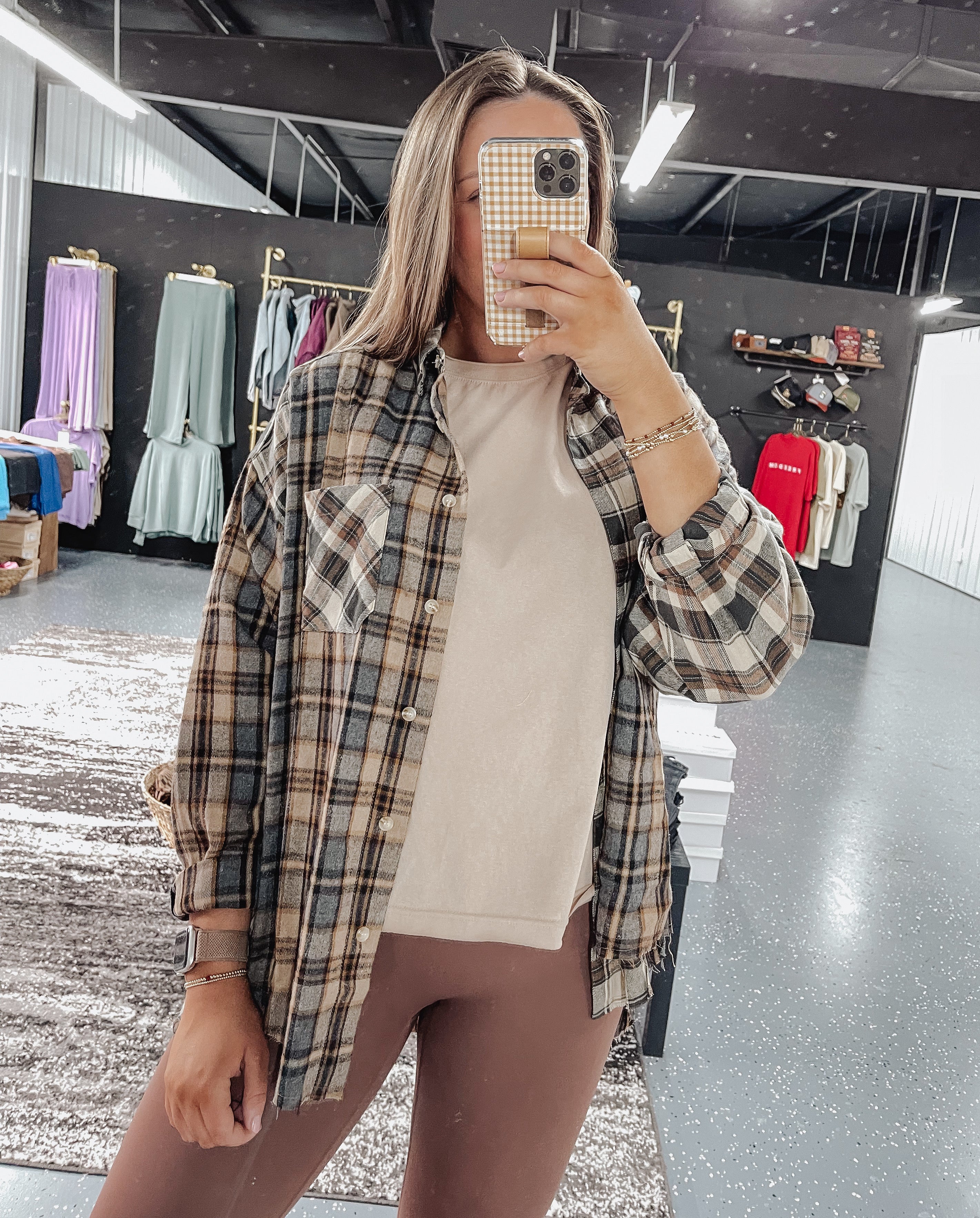 Noelle Flannel - Oat