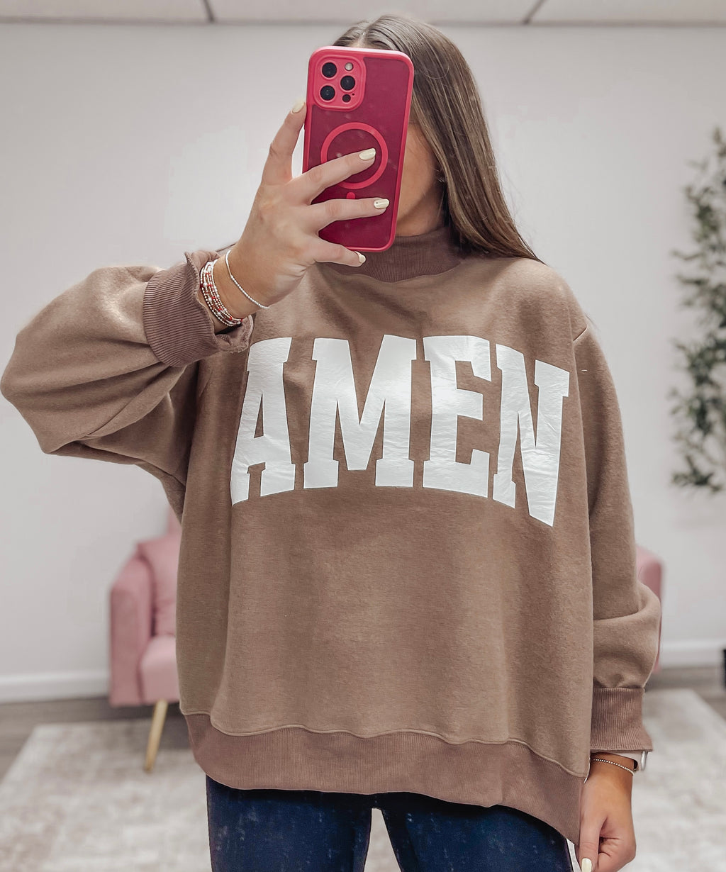 WWJD Reversible Mock Neck