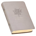 KJV Bible Compact Faux Leather, Taupe