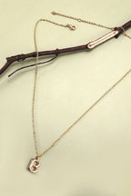 BALLOON BUBBLE PERSONALIZED INITIAL NECKLACEm