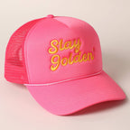 Stay Golden Trucker Hat