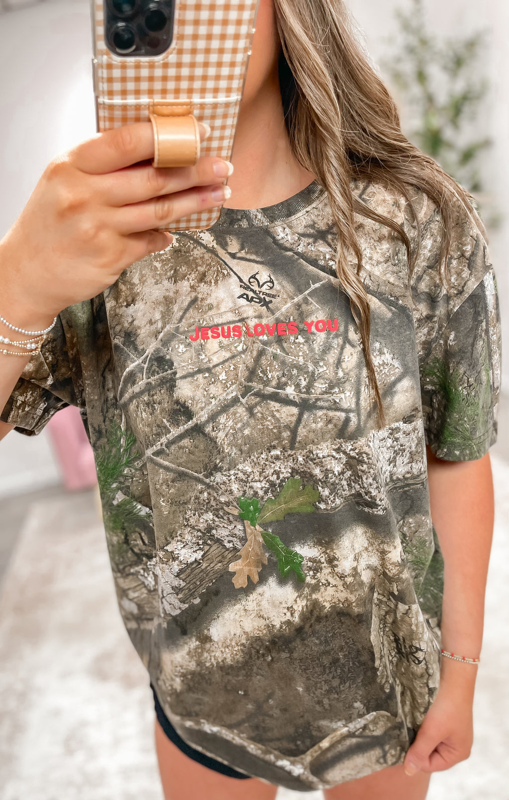 Jesus Loves Camo Tee
