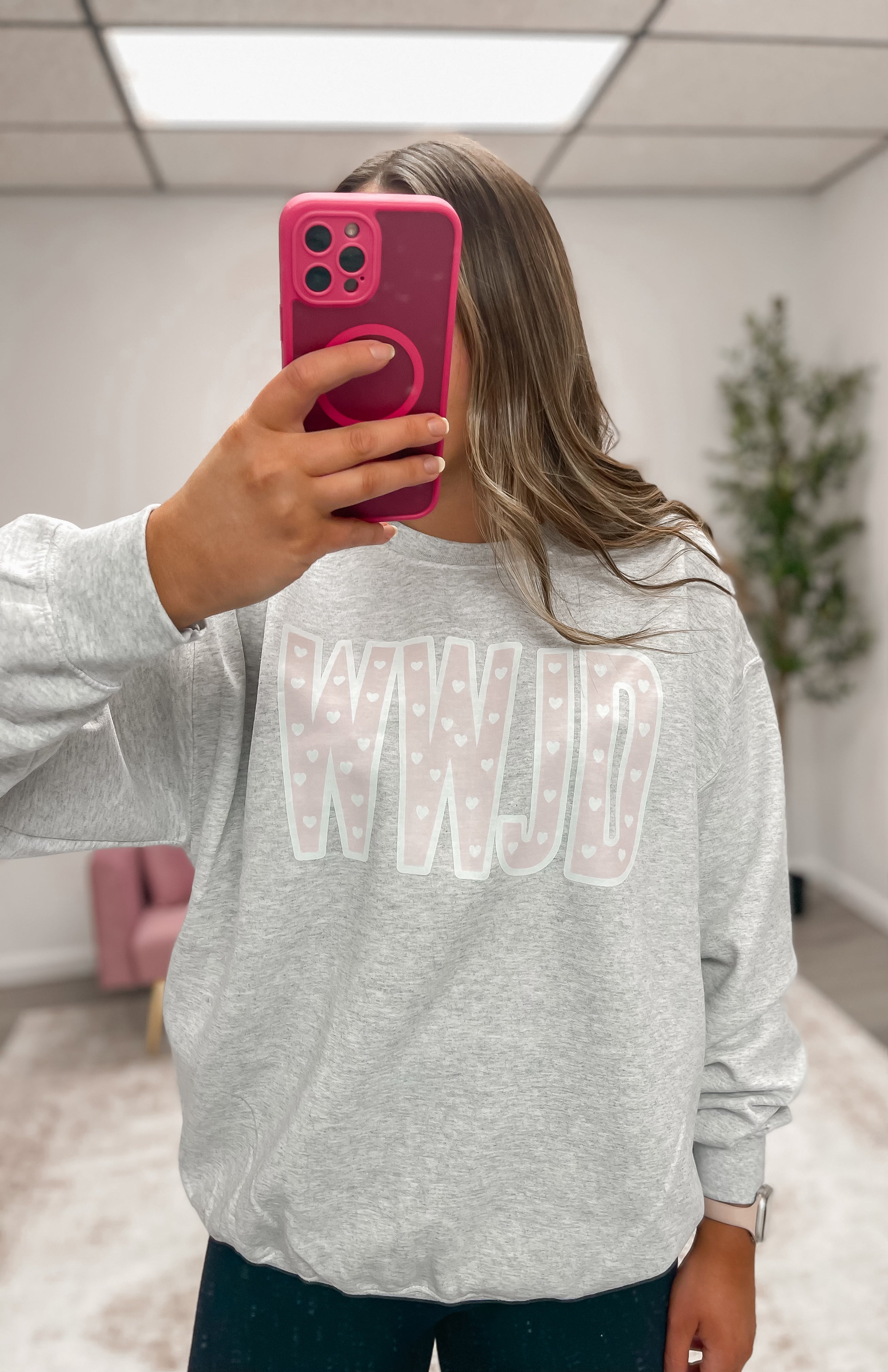 True Love “WWJD” sweatshirt