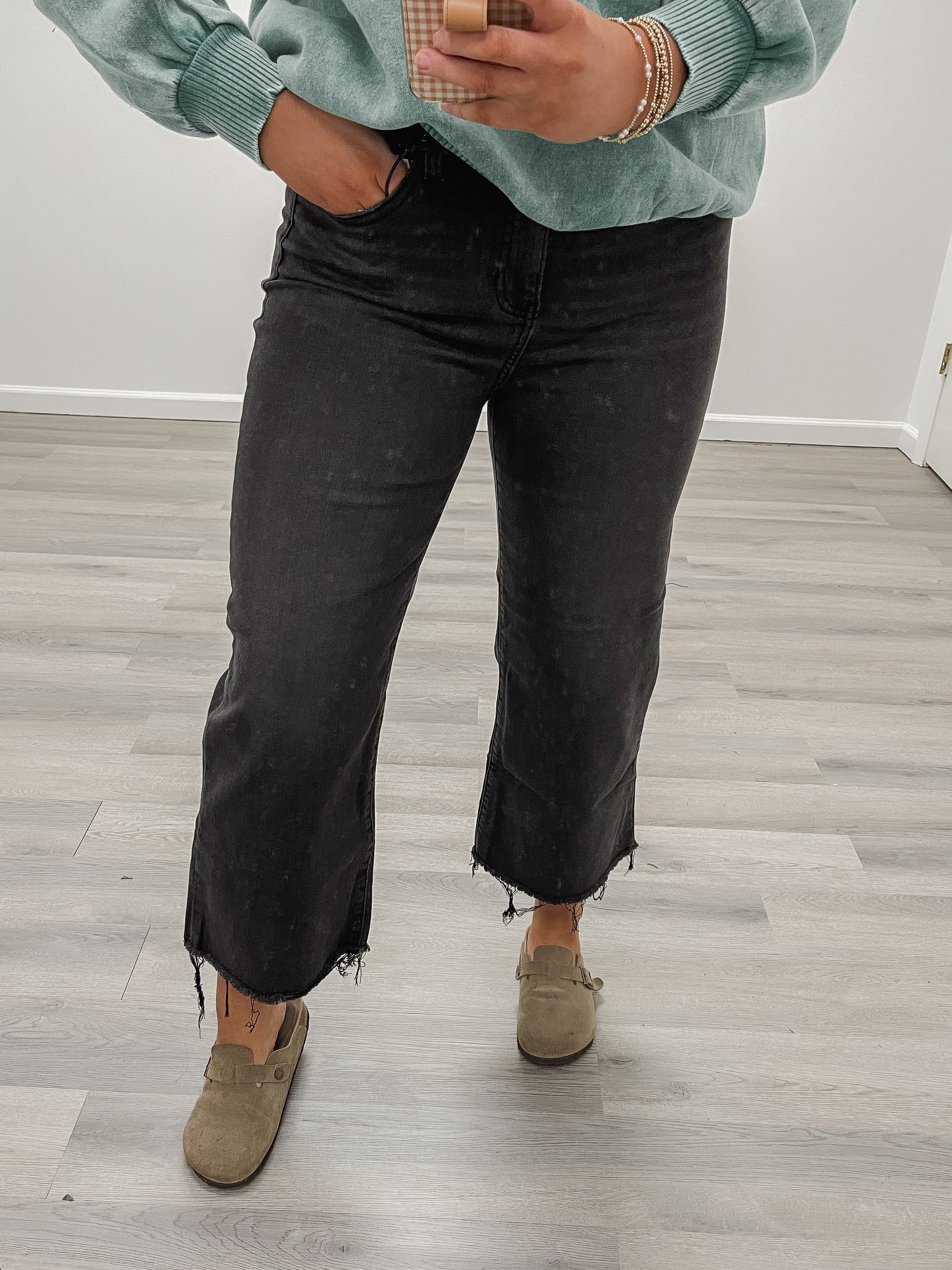 Ashton High Rise Cropped Jean