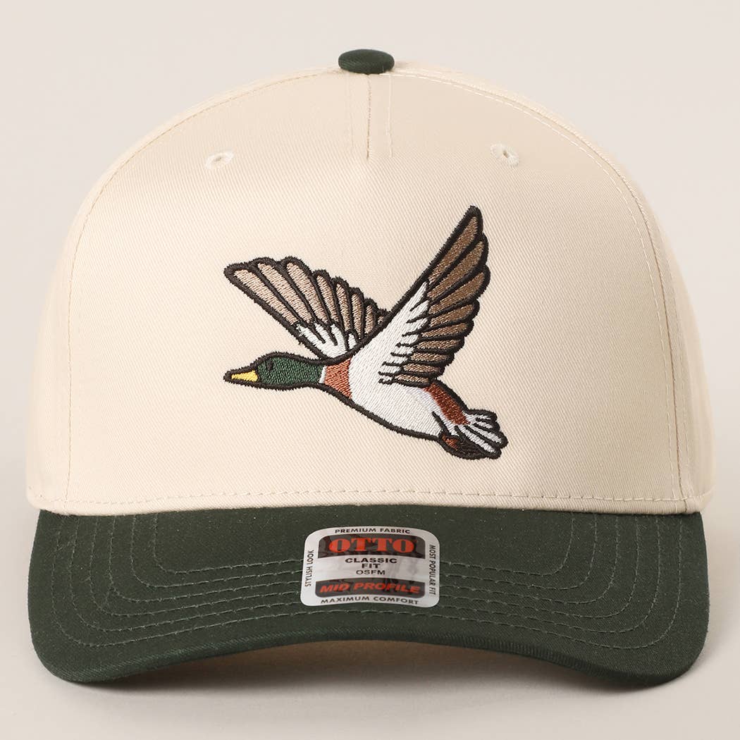 Mallard Embroidered Trucker Hat