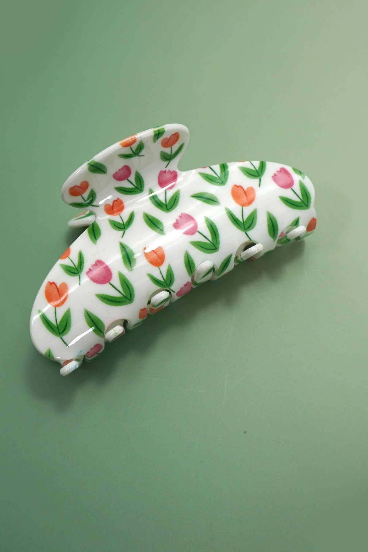 FLORAL COTTAGECORE CLAW CLIP