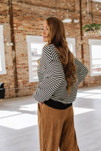 Shaylee Striped Long Sleeve Top