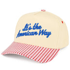 THE AMERICAN WAY Two Tone Trucker Hat