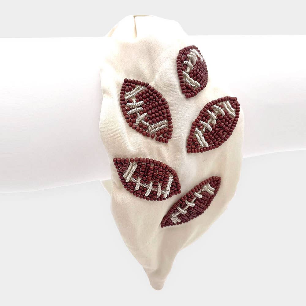 Seed Bead Basketball/Soccer/Football/Baseball Headband