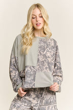 Camo Block Sweatshirt