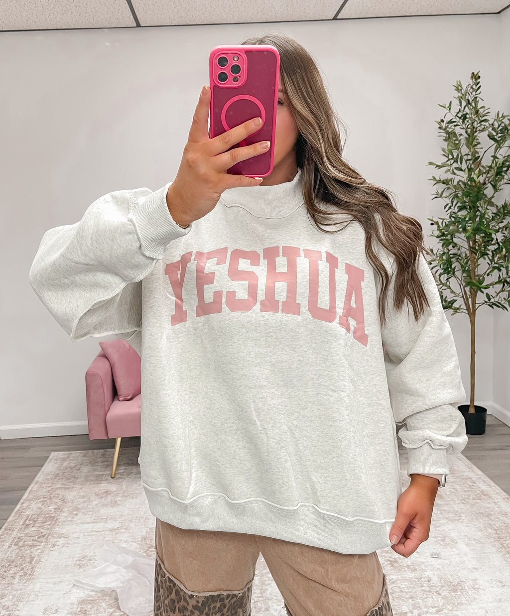 YHWH Reversible Mock neck