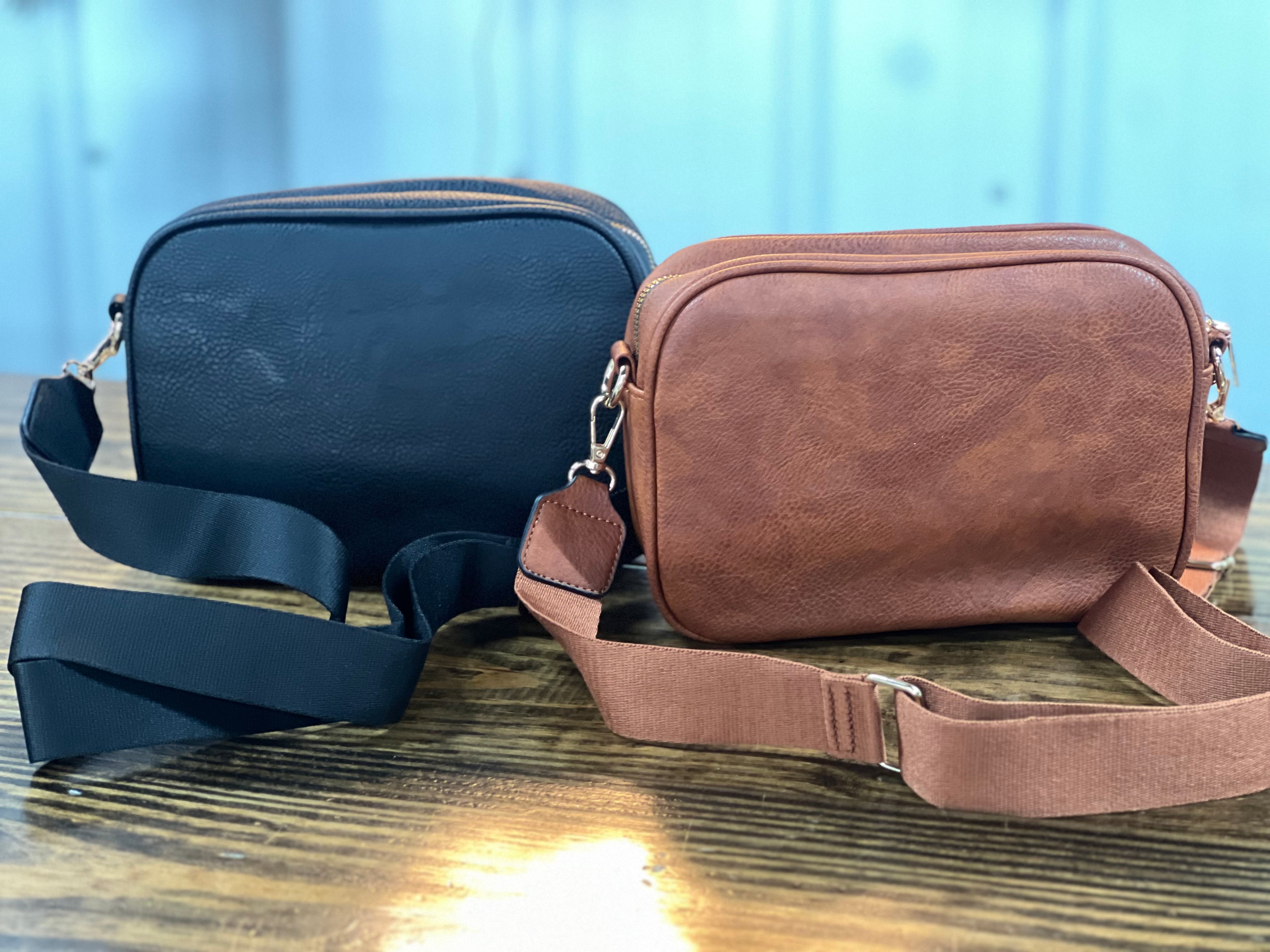 Checkered Cross Body Bag