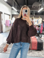 Katie Knit Sweater - Espresso