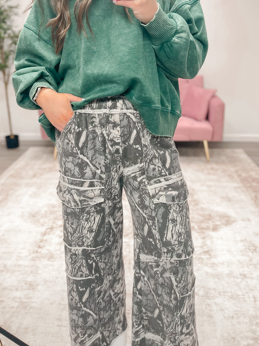 Camo Cargo Pants