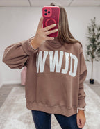 WWJD Reversible Mock Neck