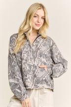 Camo Quarter Zip