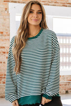 Shaylee Striped Long Sleeve Top