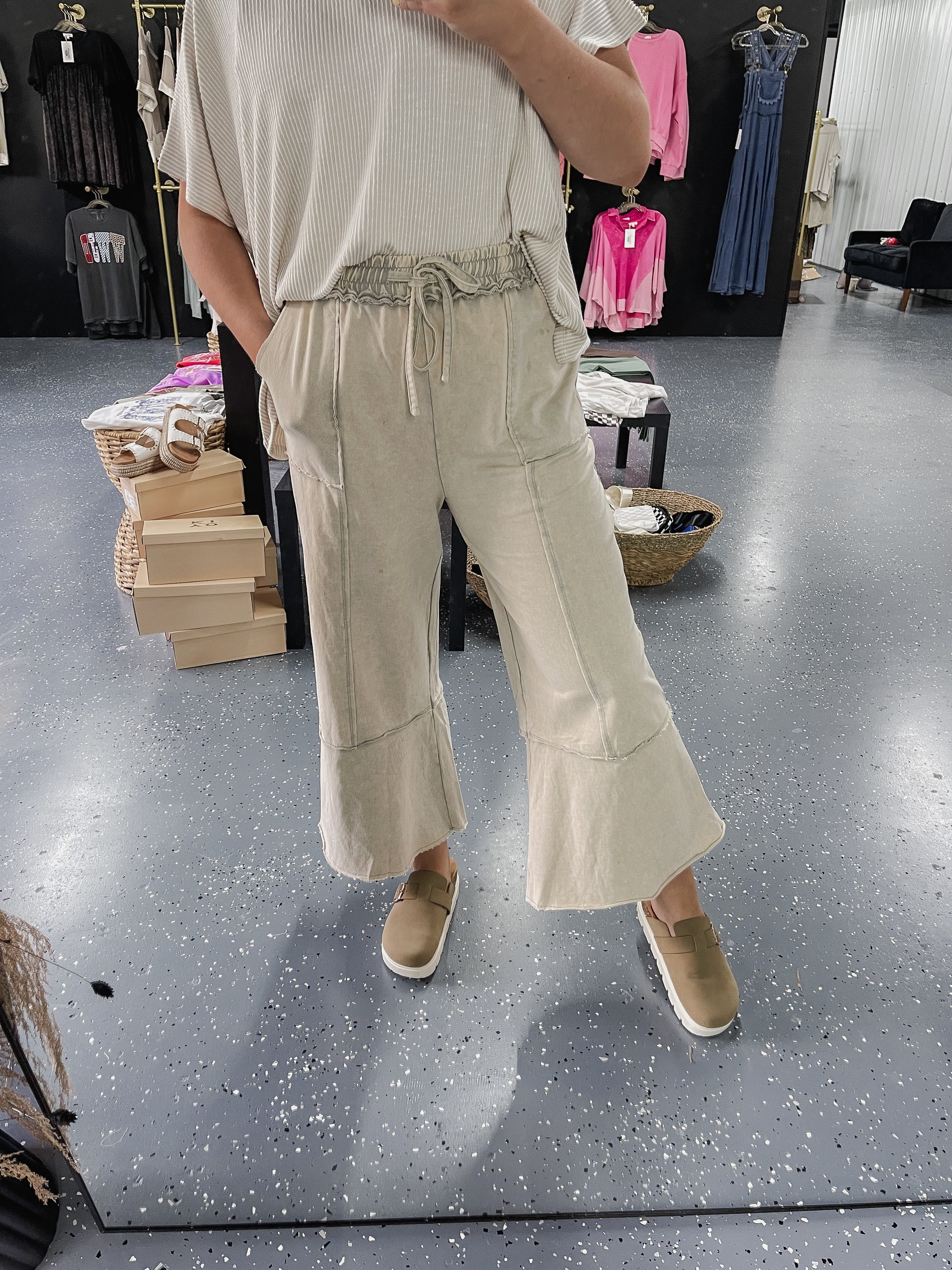 Madison Terry Knit Pants