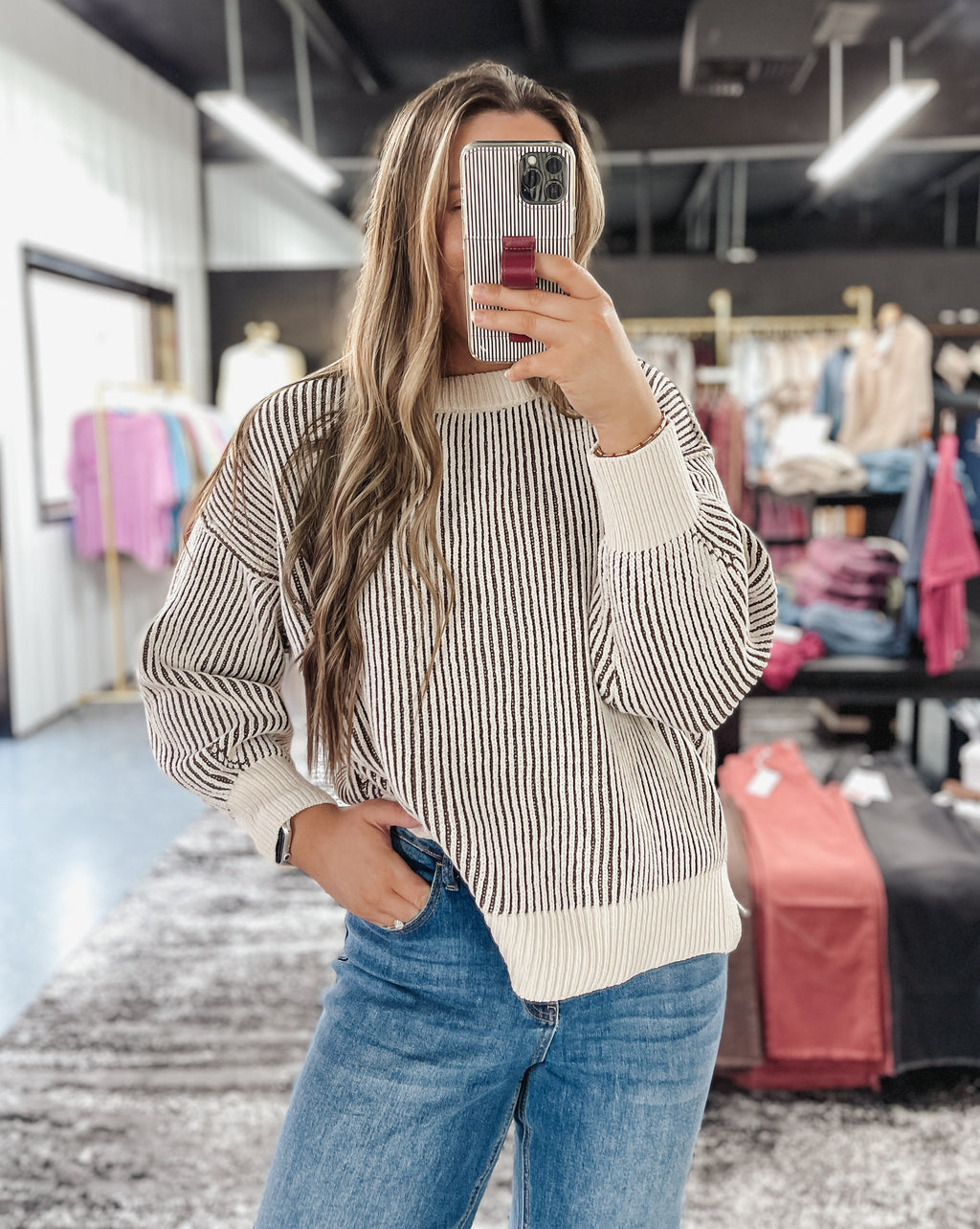Cocoa Cream Sweater