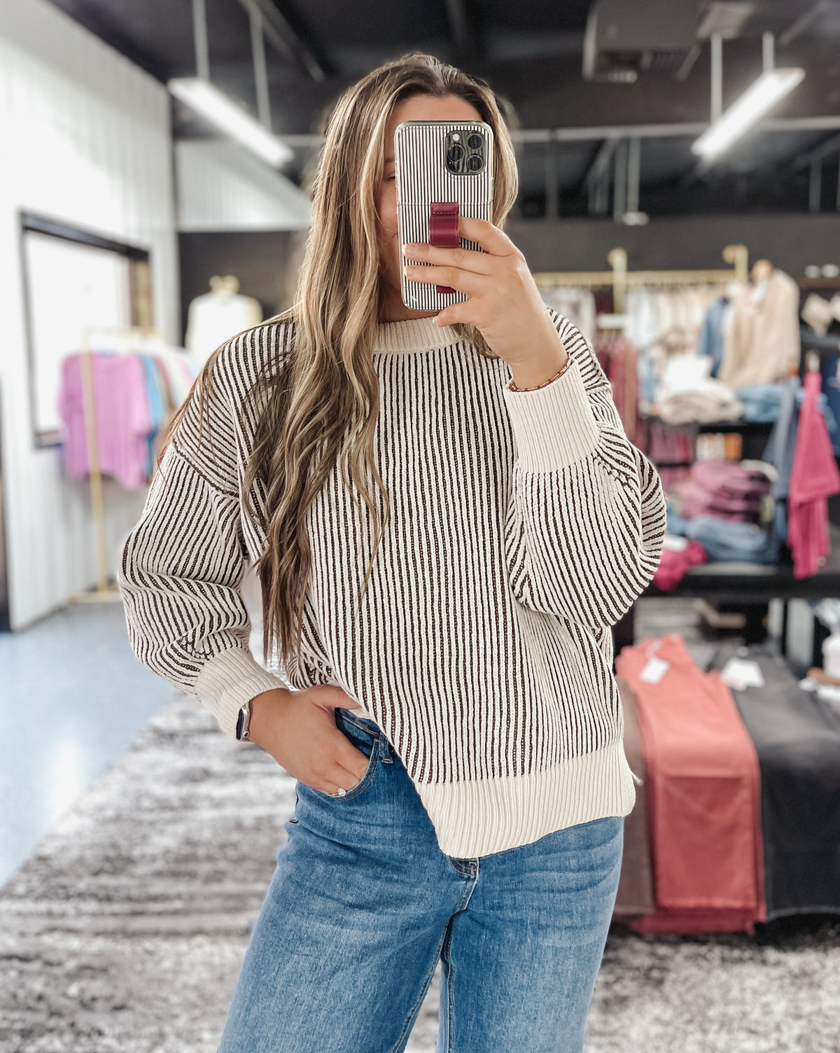 Cocoa Cream Sweater