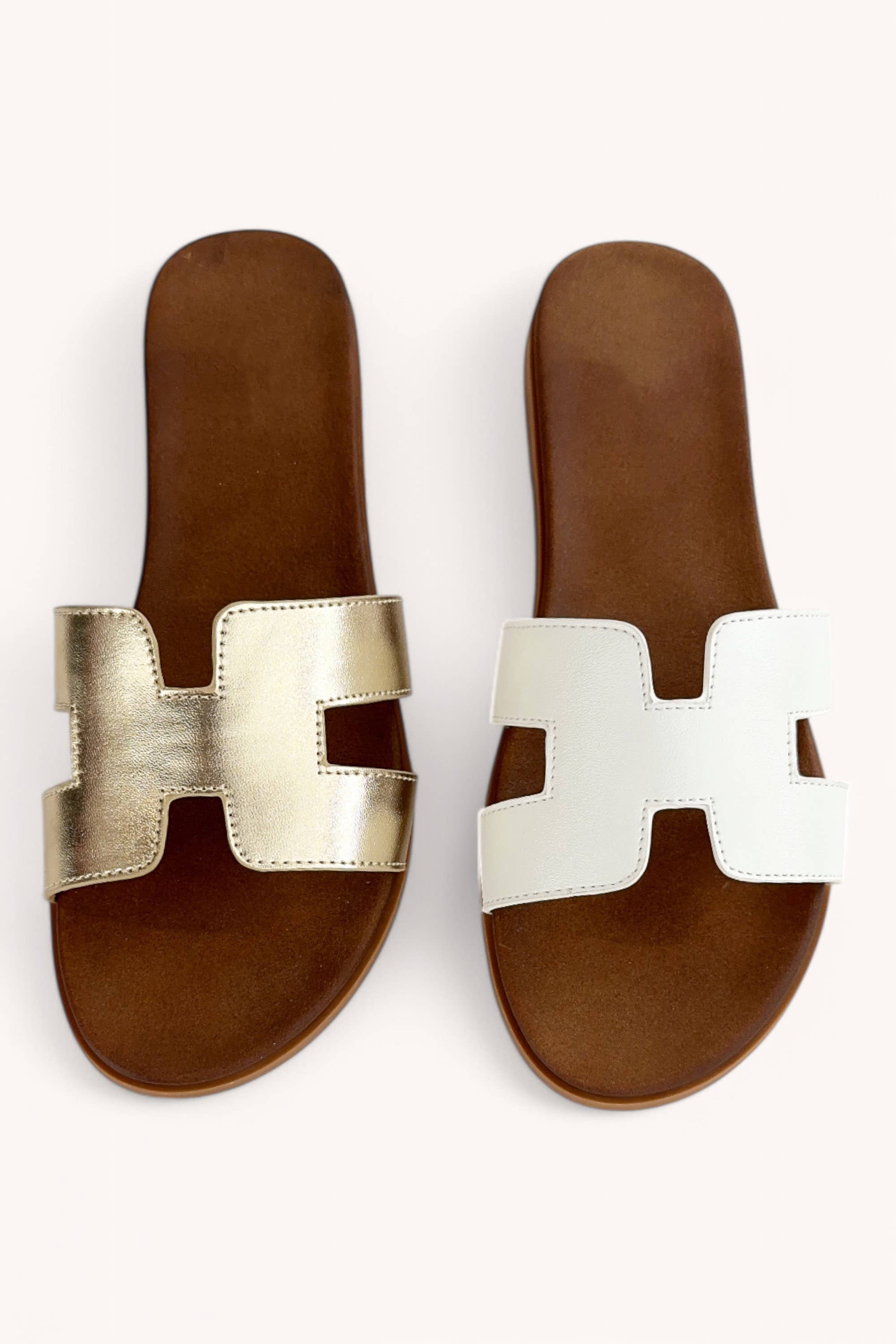 Golden Hour Slip-on Sandals