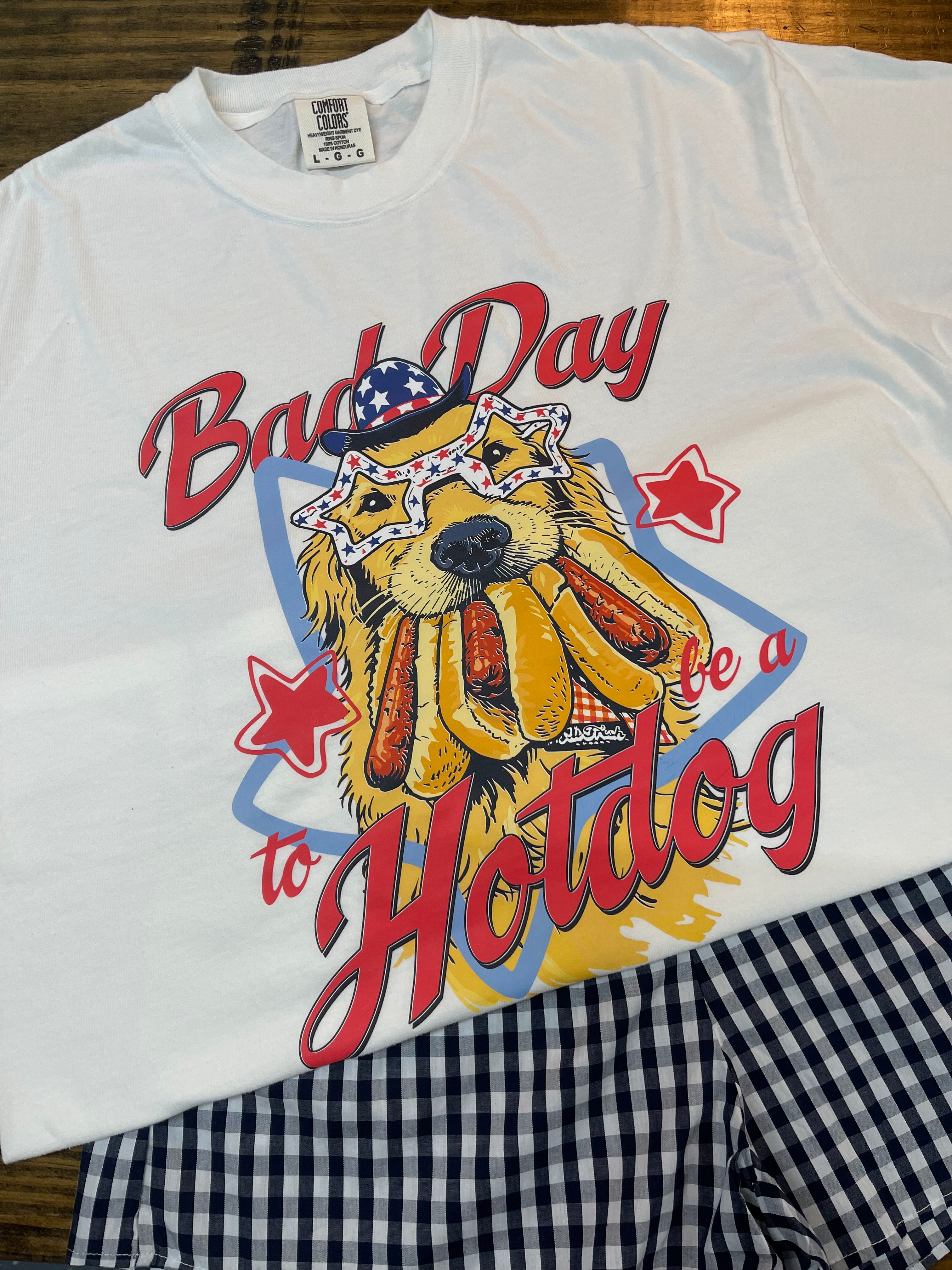 Bad Day To Be A Hotdog Tee