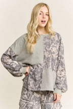 Camo Block Sweatshirt