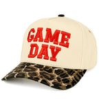 GAME DAY Embroidered Cotton Baseball Cap