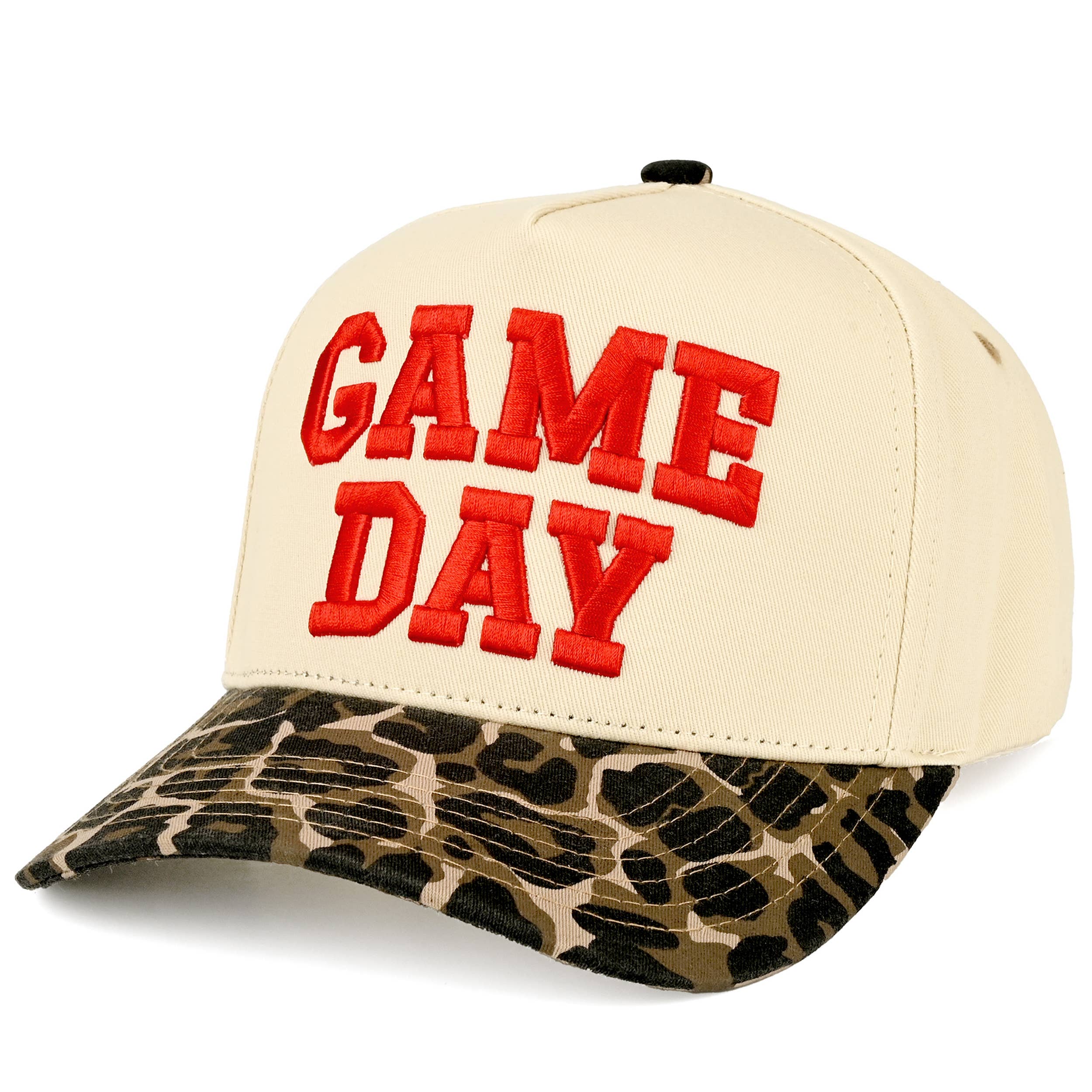 GAME DAY Embroidered Cotton Baseball Cap